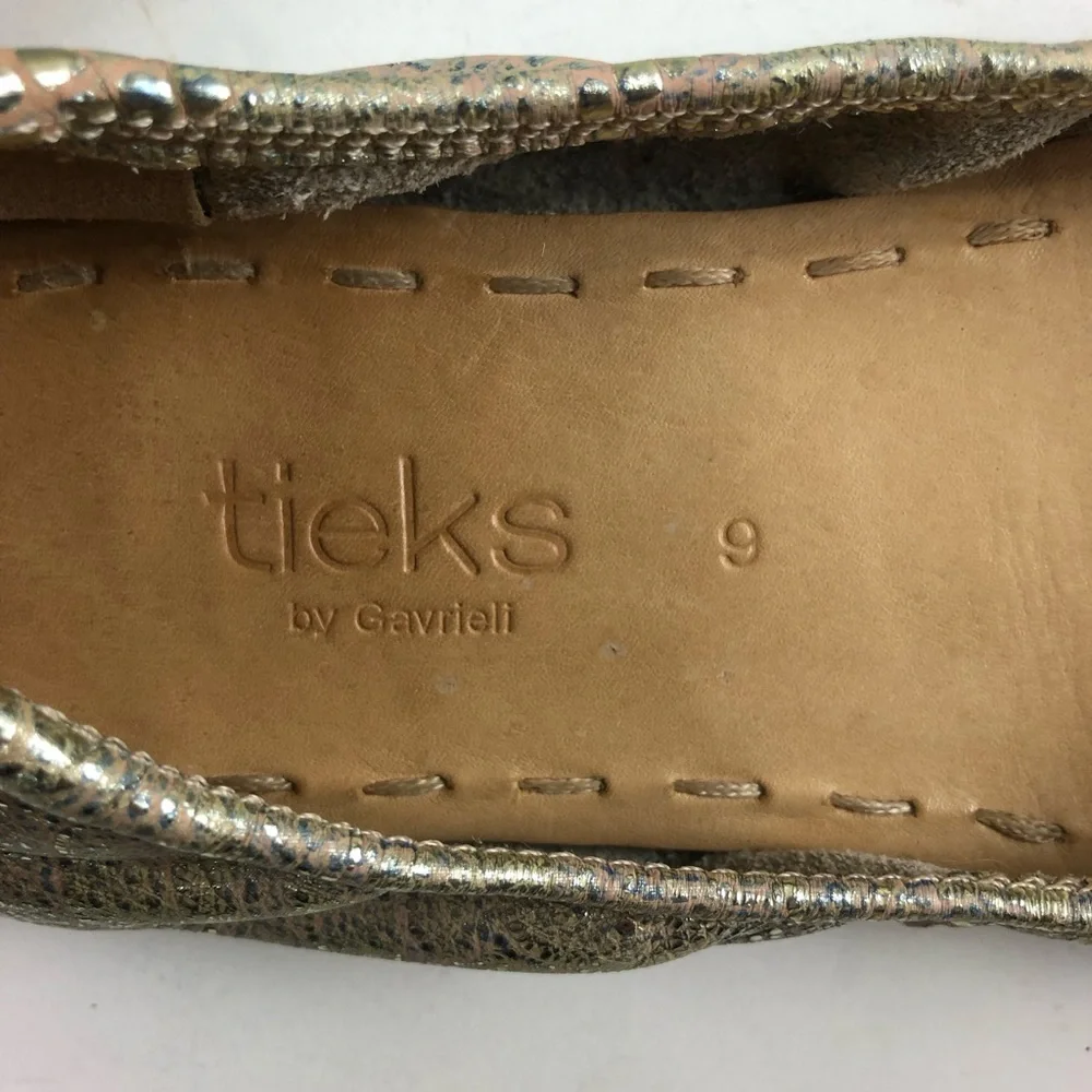 TIEKS Romantic Blush Ballet Flats Sz 9 - Picture 14 of 15